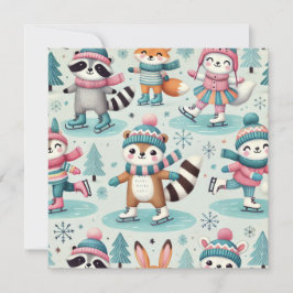 Tarjeta de felicitación para Navidades de temporad