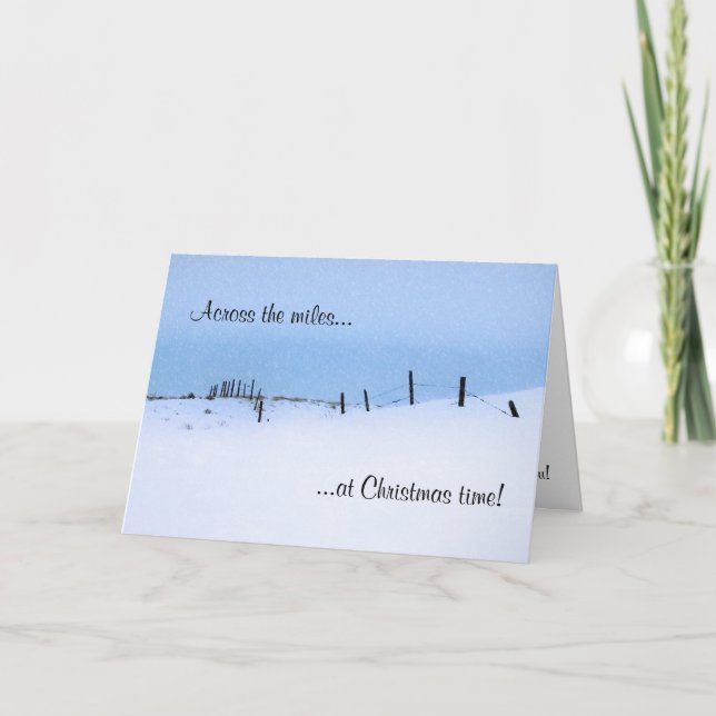 Tarjeta de felicitación para Navidades de todo el  (Anverso)