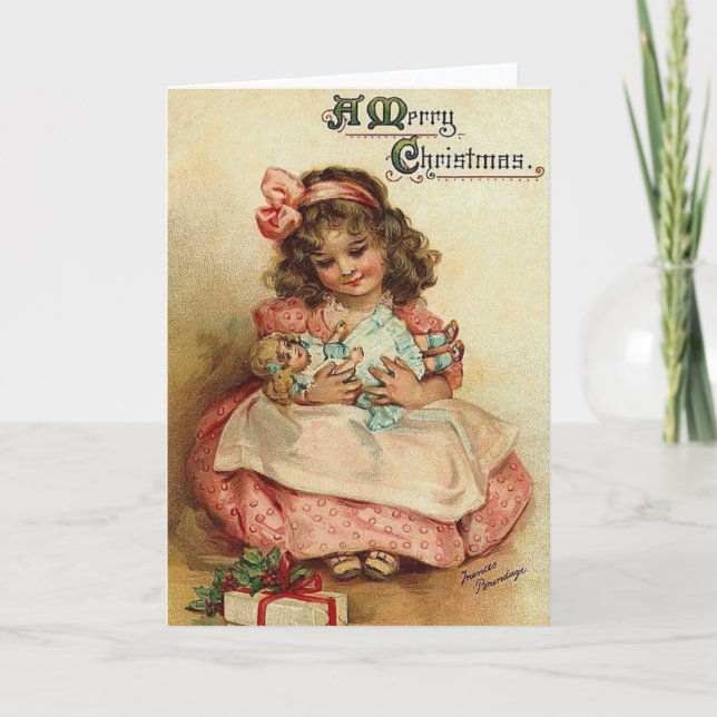 Tarjeta de felicitación para Navidades de Victoria (Anverso)