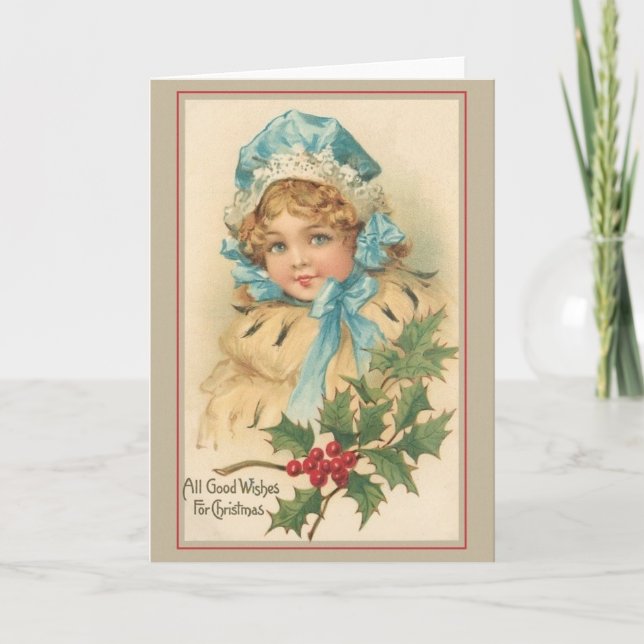Tarjeta de felicitación para Navidades de Victoria (Anverso)