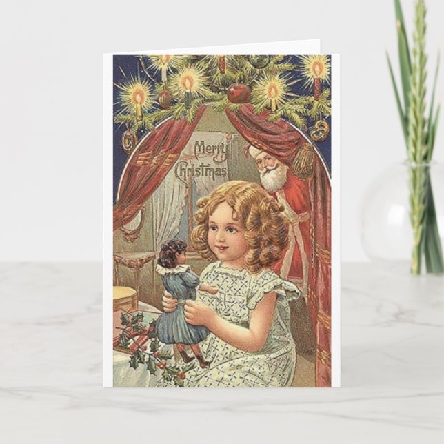 Tarjeta de felicitación para Navidades de Victoria (Anverso)