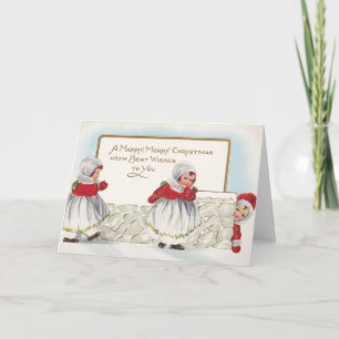 Tarjeta de felicitación para Navidades de Victoria