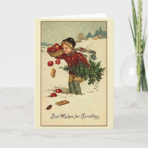 Tarjeta de felicitación para Navidades de Victoria