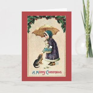 Tarjeta de felicitación para Navidades de Victoria