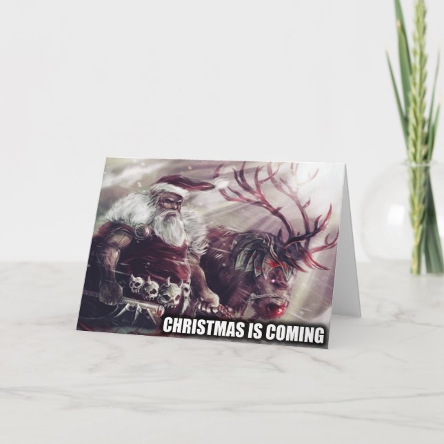 Tarjeta de felicitación para navidades - Motivació (Anverso)
