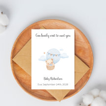 Tarjeta de Felicitación para Niño: No Puedo Espera