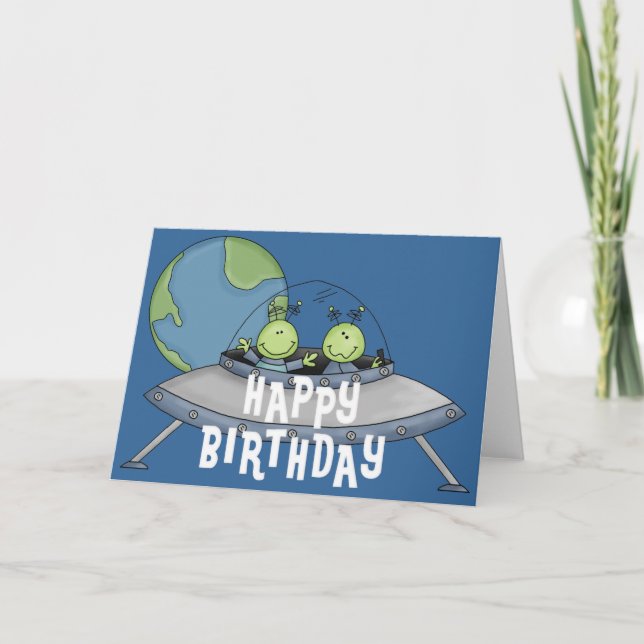 Tarjeta de felicitación para niños de cumpleaños f (Anverso)