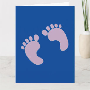 Tarjeta de Felicitación para Nuevo Bebé Niño