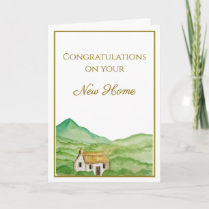 Tarjeta de Felicitación para Nuevo Hogar, 5x7