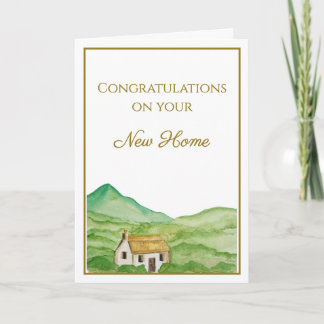 Tarjeta de Felicitación para Nuevo Hogar, 5x7