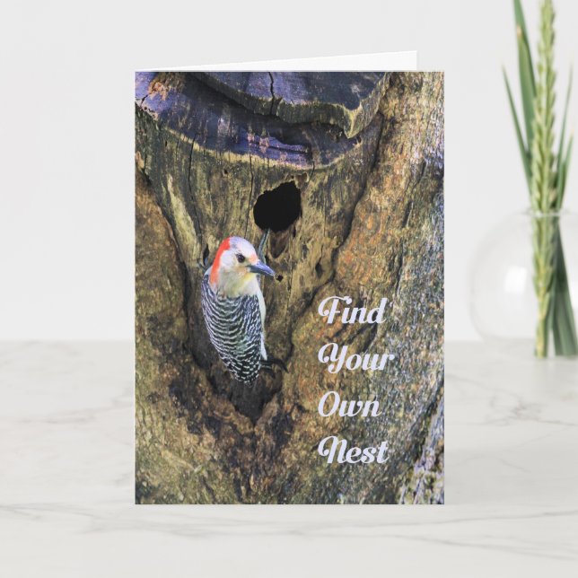 Tarjeta de felicitación para padres esperados (Anverso)