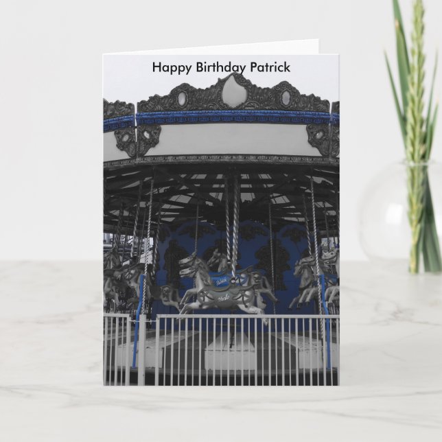 Tarjeta de felicitación para paseos en tierra de a (Anverso)