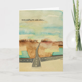 Tarjeta de felicitación para perro de los Pirineos