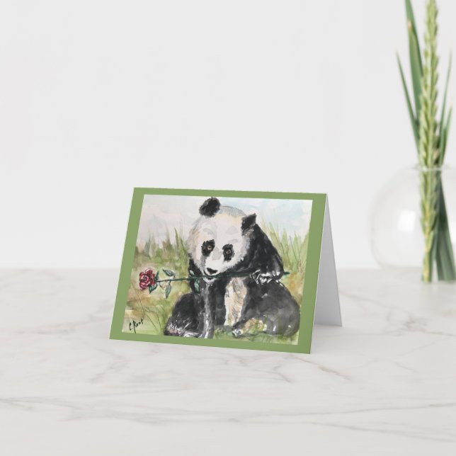 Tarjeta de felicitación para Rosas portadores (Anverso)