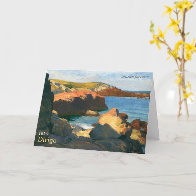 Tarjeta de felicitación para sello bicentenario Ma (flor amarilla)