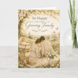 Tarjeta de Felicitación para tu Familia en Crecimi