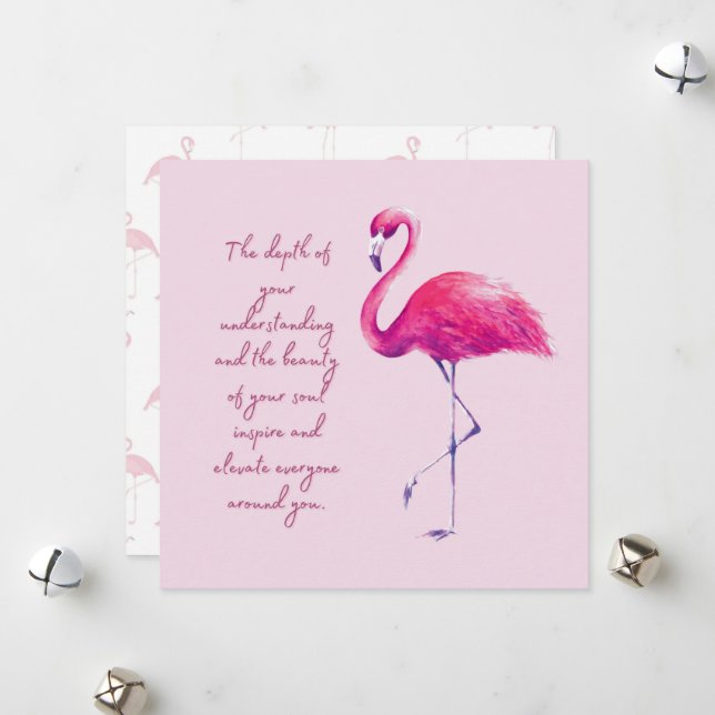 Tarjeta de felicitación para una mujer sabia y ele (Anverso/Reverso In Situ)