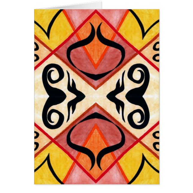 Tarjeta de felicitación para vectores de otoño (Frente)