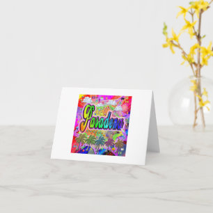 Tarjeta de felicitación Pasadena Vista Express