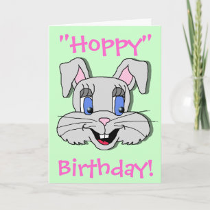 Tarjeta de felicitación - Pascua - Somebunny