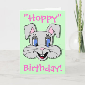Tarjeta de felicitación - Pascua - Somebunny