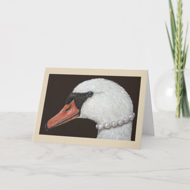 Tarjeta de felicitación Pearl Diver (Anverso)