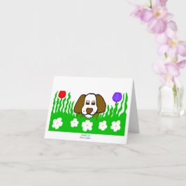 Tarjeta de felicitación pequeña Pup N Play