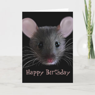 Tarjeta de felicitación pequenita del feliz
