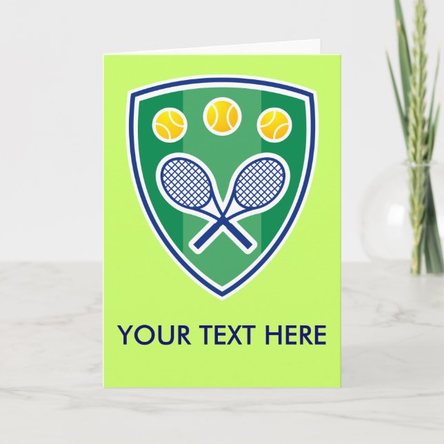 Tarjeta de Felicitación Personalizable Para Jugado (Anverso)