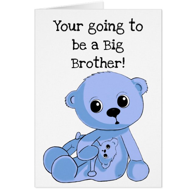 Tarjeta de felicitación personalizada BIg Brother  (Frente)