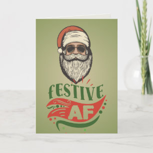 Tarjeta de felicitación personalizada Cool Retro S