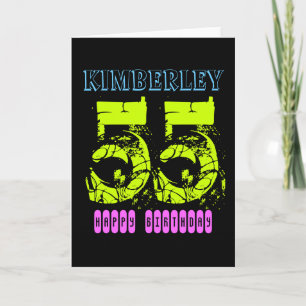 Tarjeta de felicitación personalizada de cumpleaño