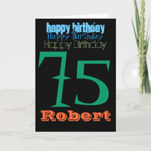 Tarjeta de felicitación personalizada de cumpleaño