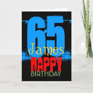 Tarjeta de felicitación personalizada de cumpleaño