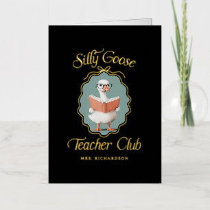Tarjeta de felicitación personalizada del Club de