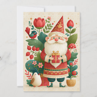 Tarjeta de felicitación personalizada, festiva y a
