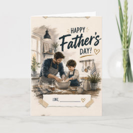 Tarjeta de felicitación personalizada para el Día 
