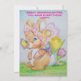 Tarjeta de felicitación personalizada para la Gran