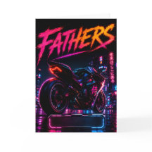Tarjeta de felicitación personalizada para papá mo