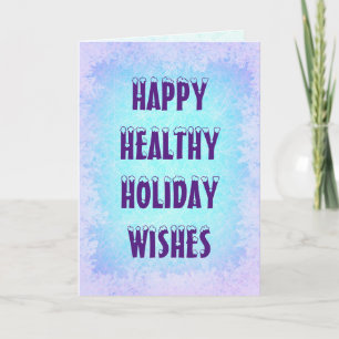 Tarjeta de felicitación personalizada para vacacio