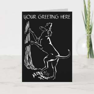 Tarjeta de felicitación personalizada tarjetas del