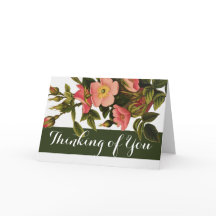 Tarjeta de felicitación personalizada Thinking of