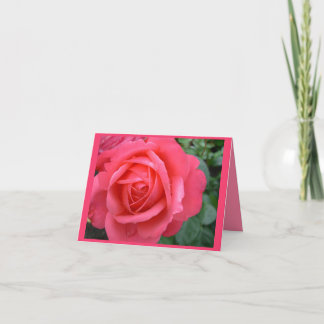 Tarjeta de felicitación Personalizado de flores ro