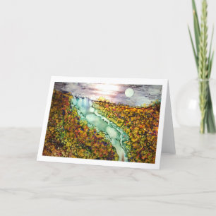 Tarjeta de felicitación personalizado, de mano