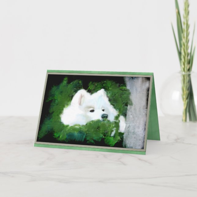 Tarjeta de felicitación Personalizado en blanco; s (Anverso)