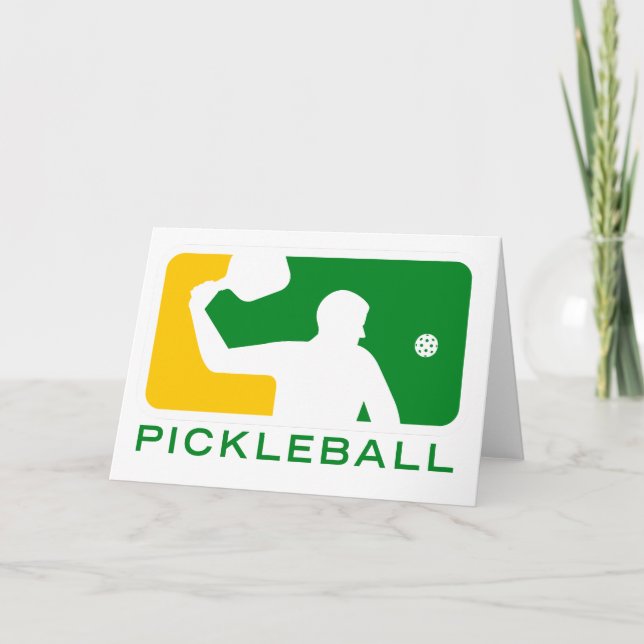 Tarjeta de felicitación - Pickleball de la Liga Ma (Anverso)