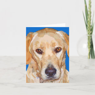 Tarjeta de felicitación pintada de "Reggie" del