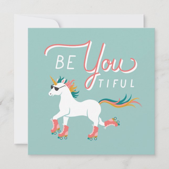 Tarjeta de felicitación plana (Anverso)