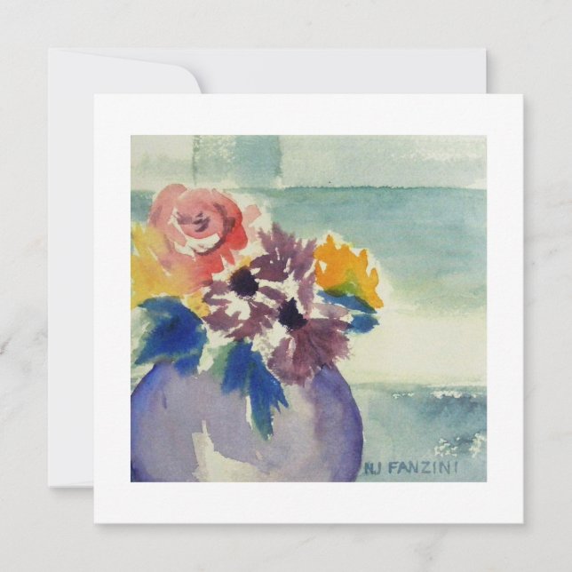 Tarjeta de felicitación plana (Anverso)