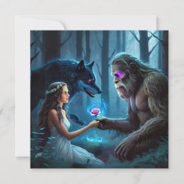 Tarjeta de felicitación plana